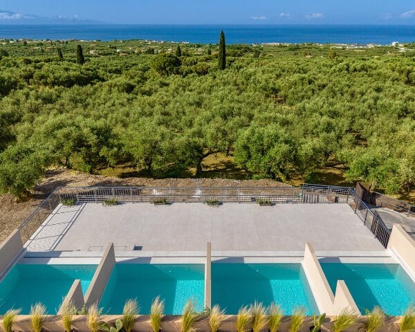 Helena's Aether Suites Heated Infinity Pool