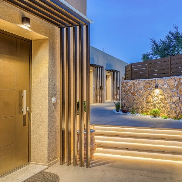 Helena's Aether Suites pool and view